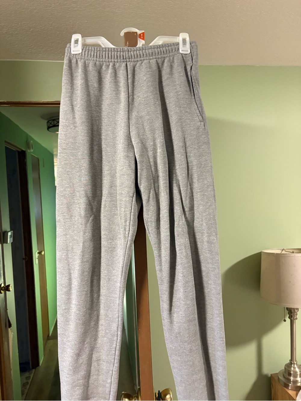 Light Gray Casual Sweatpants